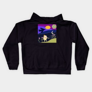 Night Garden Kids Hoodie